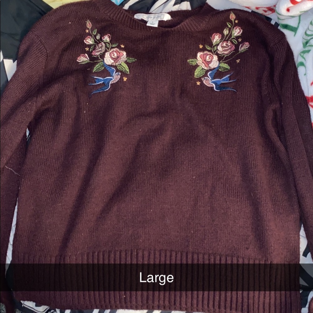 Cute sweater large